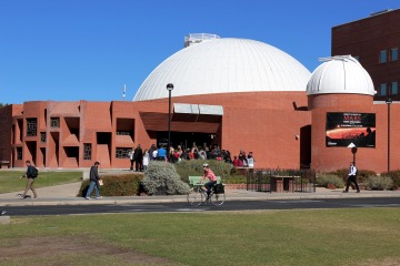 Outside view of Flandrau Science Center