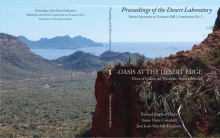cover of Contribution Number 1 of the Proceedings of the Desert Laboratory on Tumamoc Hill